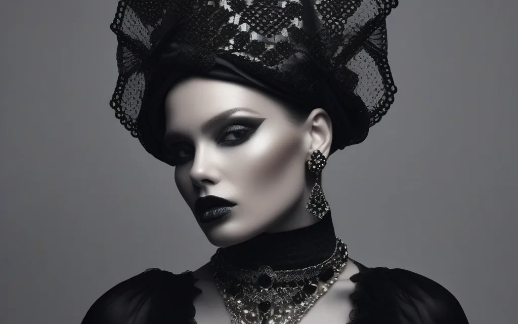 Skull decor styled with dark home accents candles shelves and gothic atmosphere