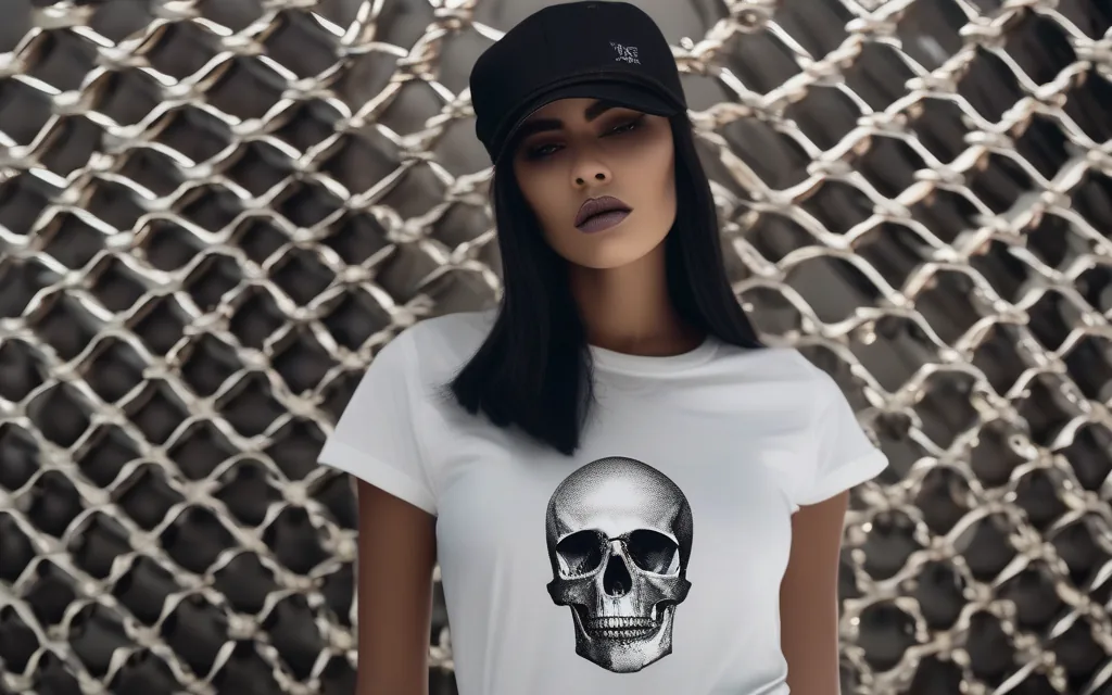 Skull shirts and dark graphic tees for skull fashion